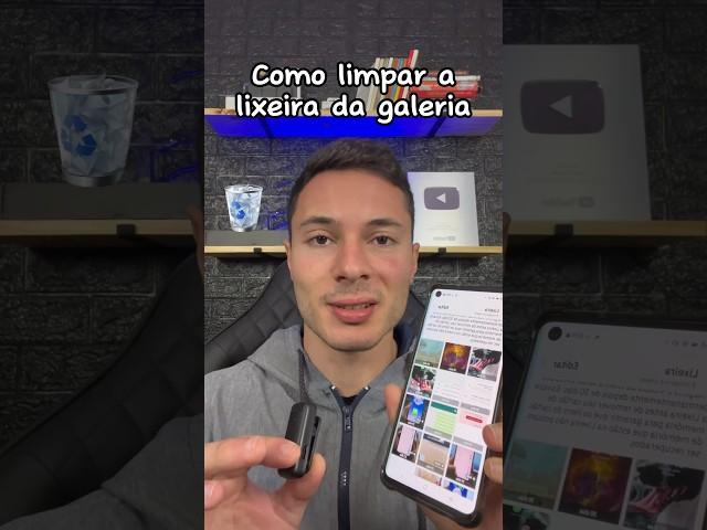 Como limpar a lixeira da galeria Samsung #dicas #celular #android #samsung