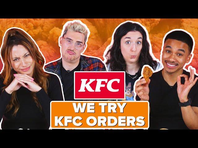 We Tried Each Other's KFC Orders