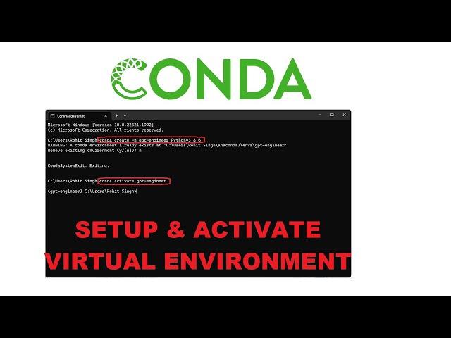 How to Setup and Activate Virtual Environment in Anaconda || Create virtual environment in Anaconda