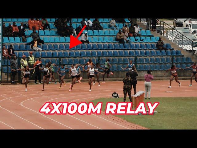 4x100m Relay Final Women's || KDF Athletics Championships 2024