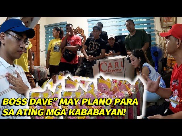 Pangarap ni Boss Dave | Tulong at Pagmamahal para sa mga Kababayan ️ | Wow Boss Dave Napasayaw!! 