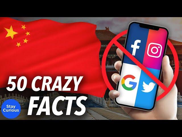 50 Things That Make CHINA So Unique | 50 Facts in 10 Minutes