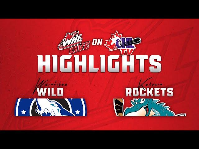 Wenatchee Wild at Kelowna Rockets 11/20 | WHL Highlights 2024-25