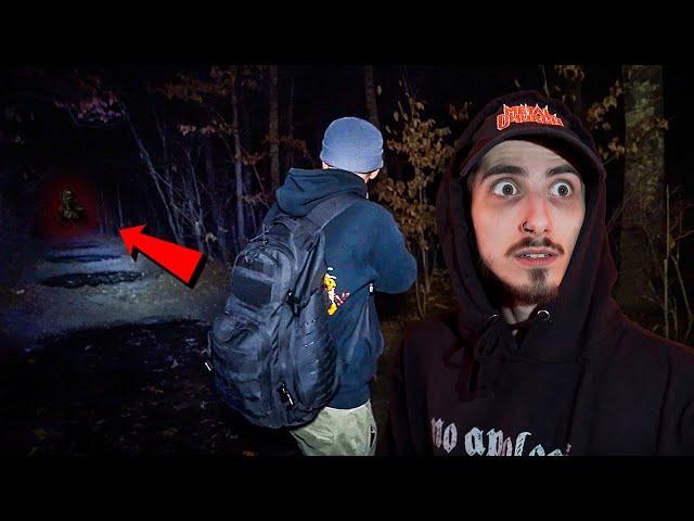 LOST in TERRIFYING HAUNTED FOREST | Hockomock Swamp