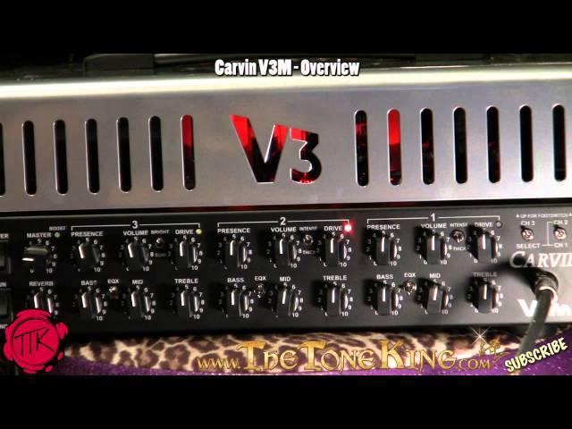 Carvin V3M Overview - Tube Amp Demo & Review