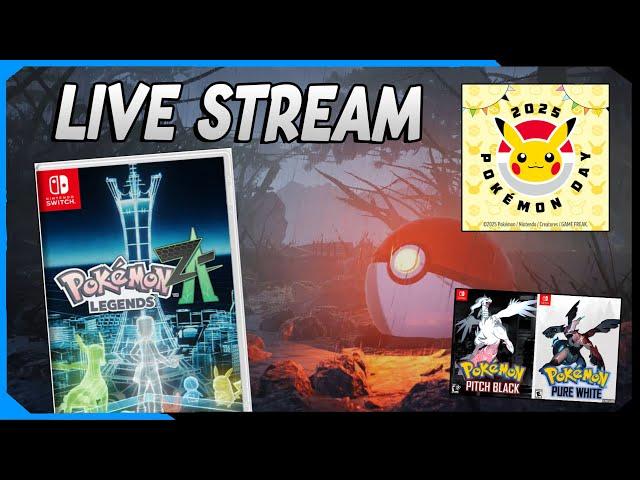 Pokemon Day Live Stream ! Pokemon Legends Z-A + vielleicht nen Neues Game ? Schwarz & Weiß :)