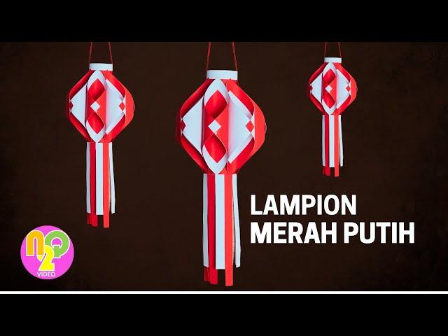 Lampion Merah Putih | Hiasan Hari Kemerdekaan Merah Putih