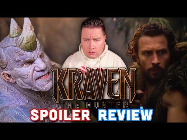 Kraven The Hunter SPOILER REVIEW (Spider-Man Easter Eggs)