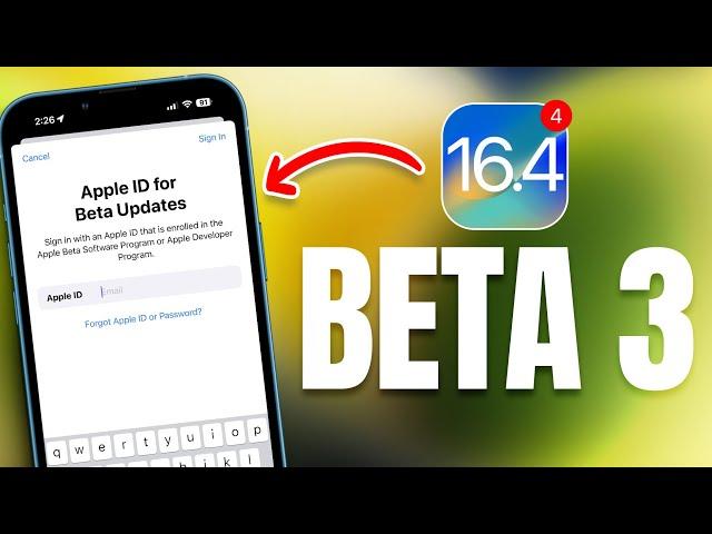 iOS 16.4 Beta 3 - Big Change, New Apple Wallpaper & More….