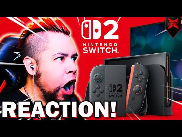 THE NINTENDO SWITCH 2 REVEAL REACTION! | HMK