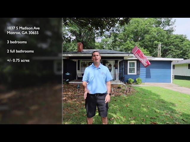 Home For Sale In Monroe, Georgia