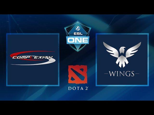 Dota 2 - Wings vs. compLexity - Game 3 - ESL One Manila 2016 - Group A Decider Match