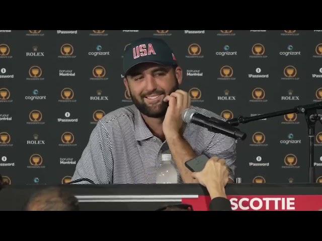 Scottie Scheffler Tuesday Press Conference  2024 Presidents Cup