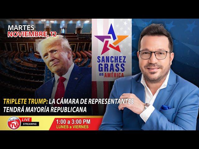 TRIPLETE TRUMP: LA CÁMARA DE REPRESENTANTES TENDRÁ MAYORÍA REPUBLICANA I  UniVista TV Live Stream