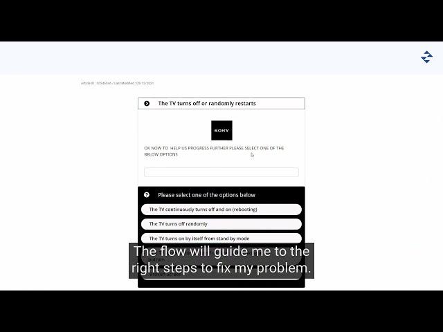 Product Support Demo: Customer Self Help & Agent Workflows