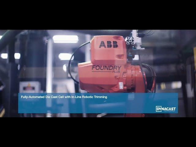 Conventional Zinc Die Casting Process | In-Line Robotic Trimming