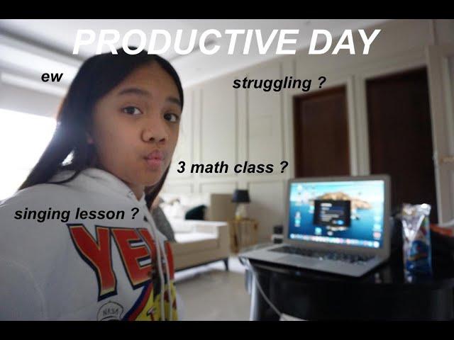 Productive School Day Vlog | Diary Neo