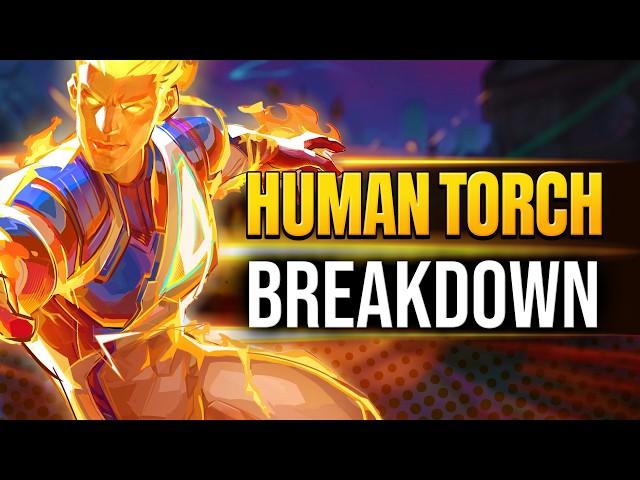 Human Torch Gameplay Looks FIRE | Ability Kit Breakdown & First Look | Marvel Rivals