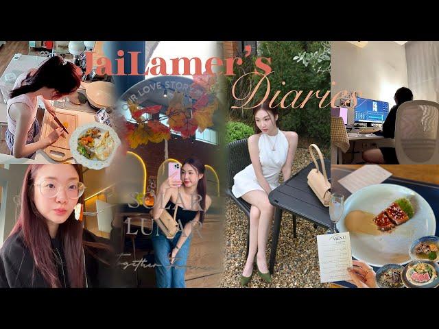 (SUB) JaiLamer's Diaries | random few days, head spa‍️, beef rice bowl 