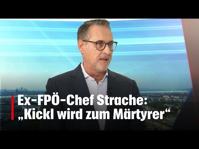 Ex-FPÖ-Chef Strache: „Kickl wird zum Märtyrer“ | krone.tv NACHGEFRAGT