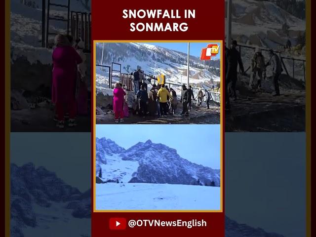 Jammu & Kashmir: Fresh Snowfall In Sonmarg Attracts Tourists, Boosting Winter Tourism