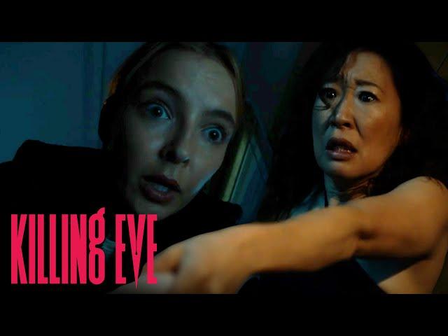 I Just Want to Have Dinner! | Villanelle Breaks Into Eve's House | Killing Eve