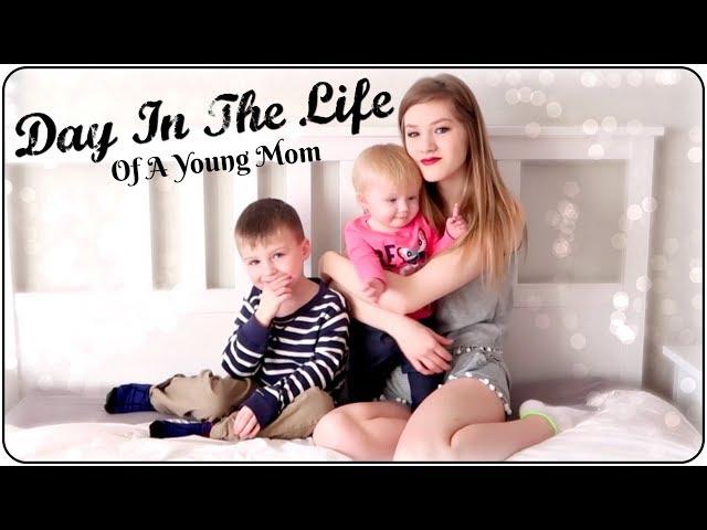 Day In The Life Of A Young Mom Of TWO! | Pregnant at 16