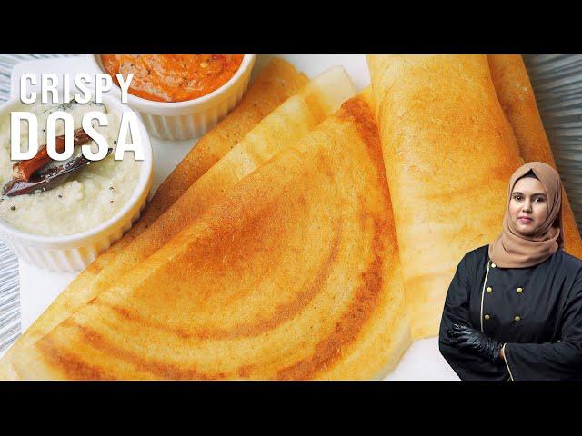 Dosa Recipe | Perfect Dosa Batter For Crispy Dosa