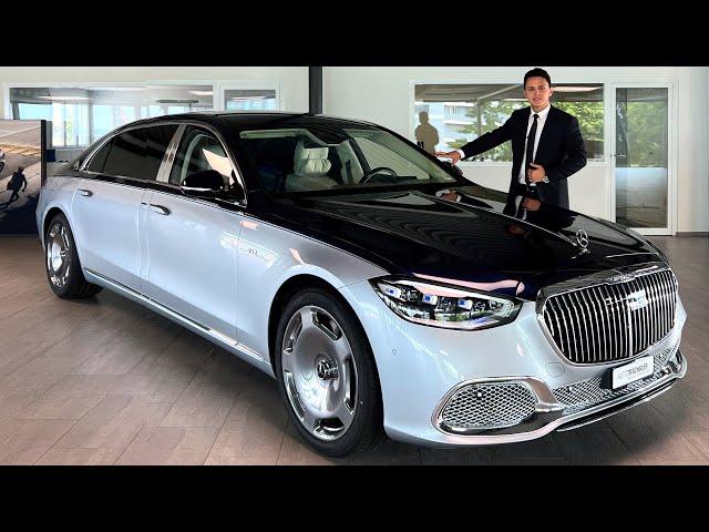 NEW 2023 Mercedes MAYBACH V12 - S Class 100 Year Edition S680 Review Interior Exterior Sound