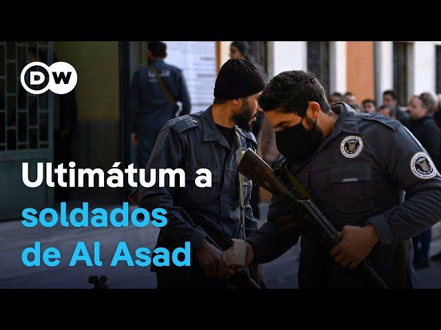 Nuevo gobierno de Siria ordena a los soldados de Al Asad que entregue las armas