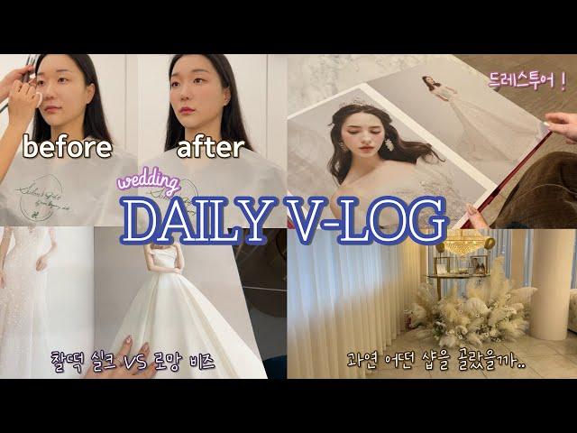 (도레밈) Wedding : 드레스투어 : 함경식크리에이티브 : 웨딩메이크업 : DAILY VLOG :  : 일상브이로그