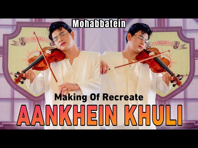 MAKING OF RECREATE AANKHEIN KHULI - VINA FAN - TAYANG LEBARAN 10-04-2024