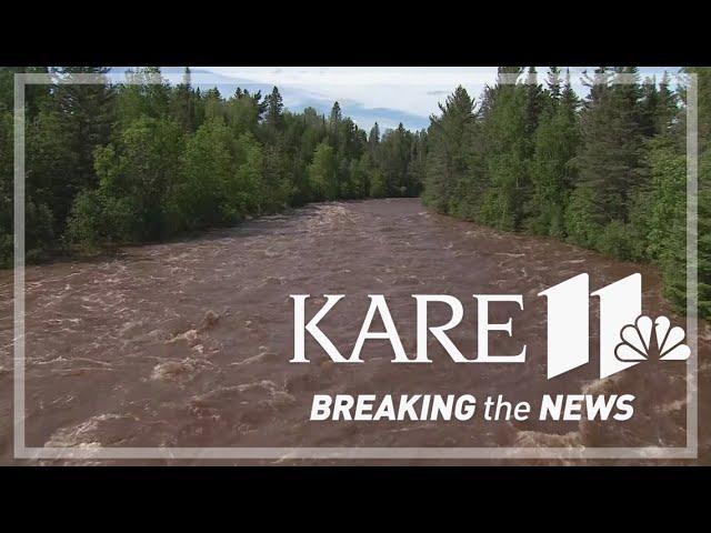 Torrential ran, flooding hits northern Minnesota