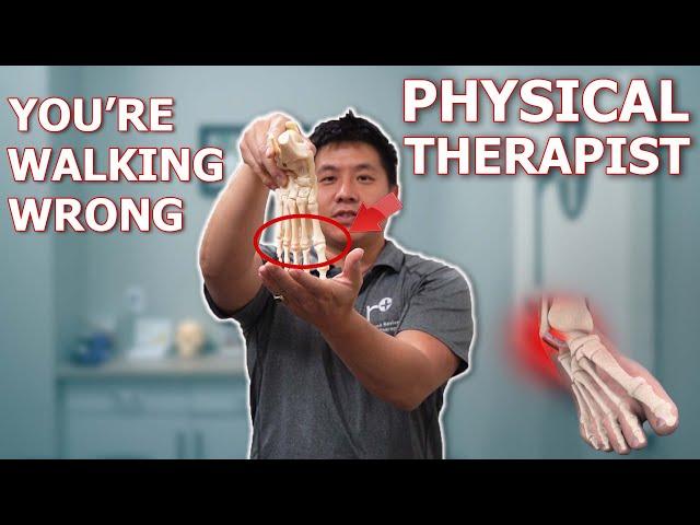 Proper Foot Strike | Walking/ Running | Physical Therapist Teaches