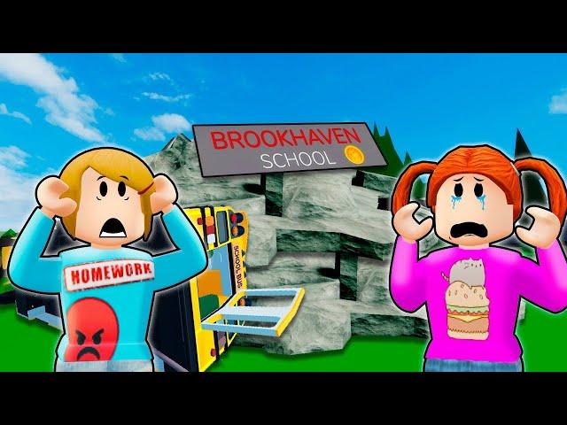 Hurricane Destroys Brookhaven School! | Roblox