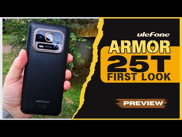 Ulefone Armor 25T 4G Version: PREVIEW & First Look!