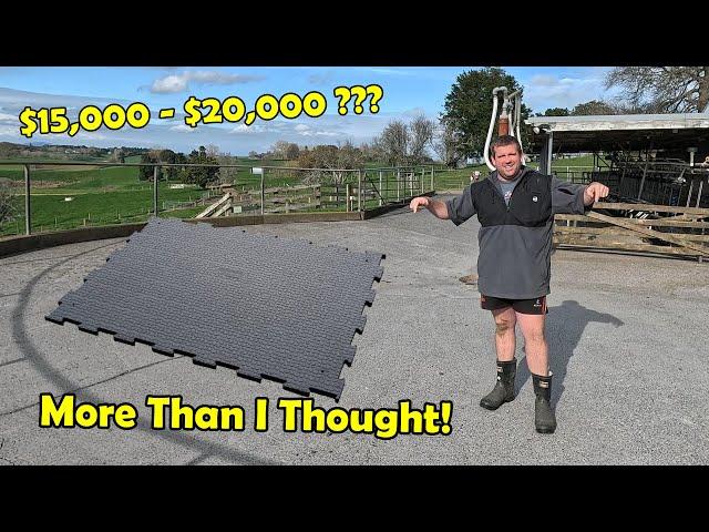 I'm Thinking Of Rubber Matting The Whole Cowshed, What's The Cost??