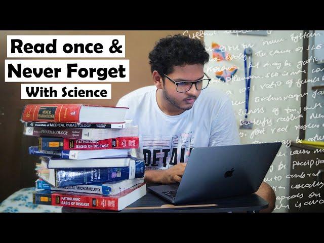 How I *Scientifically* Memorized 12+ Books for My MBBS Exams | Anuj Pachhel