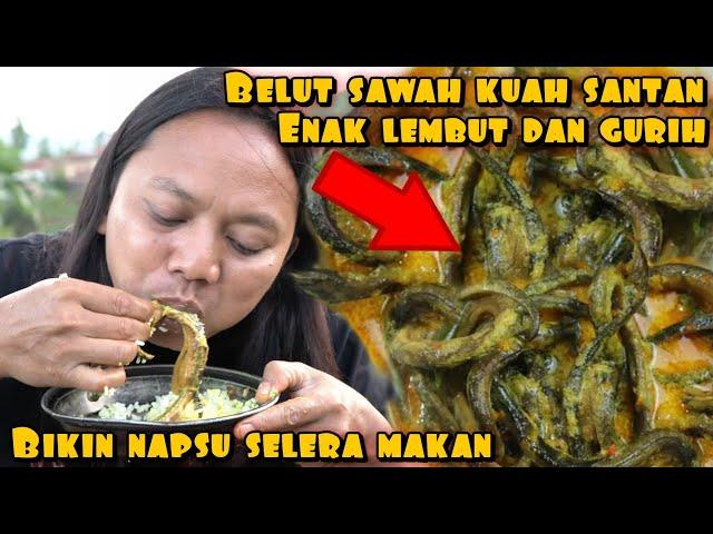 BELUT KUAH SANTAN MAKANAN FAVORIT DEDE INOEN BIKIN LEMBUT DI MULUT