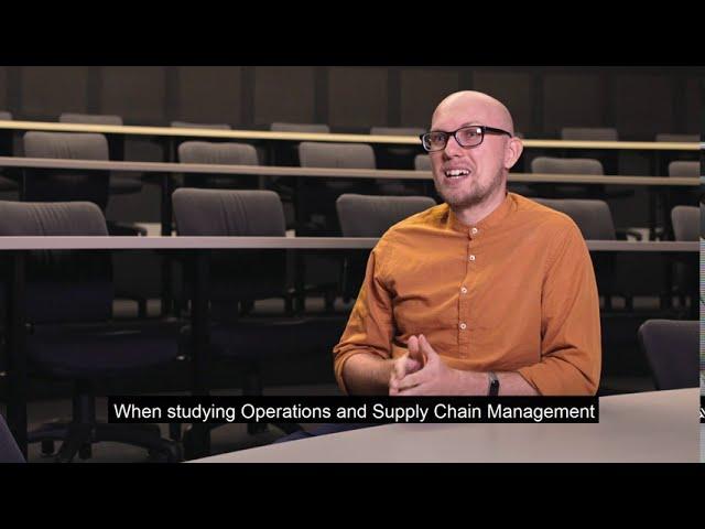 Why study Operations and Supply Chain?