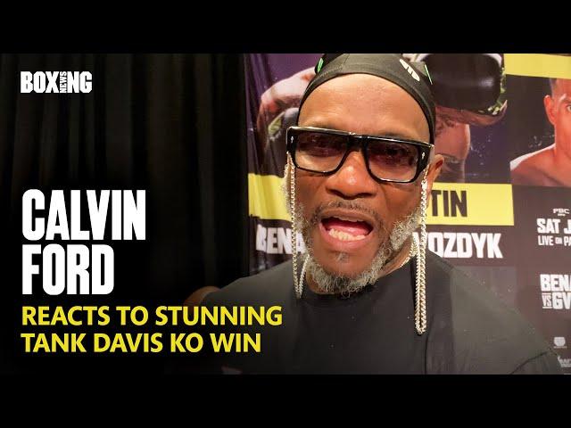 Gervonta Davis Trainer Calvin Ford Reacts To Stunning KO vs Frank Martin