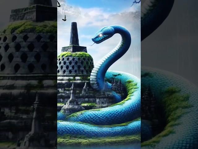 The Hidden World |"temple guard snake"| #capcut |#motionleap|#chatgpt