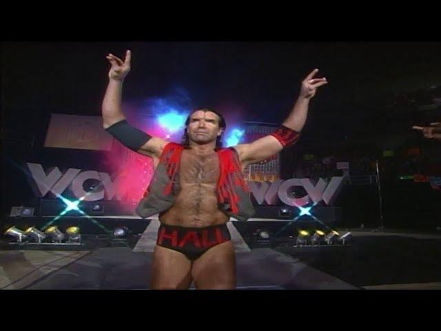 Scott Hall (nWo Wolfpac Elite) vs. Chris Benoit (Horsemen) entrances [Nitro - 1st February 1999]