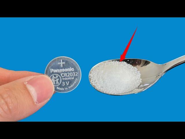 Revive Dead Batteries with Just a Spoon of Saltボタン電池を塩で復活させる方法소금 한 스푼으로 배터리 되살리기舊電池救活法只需一勺食鹽