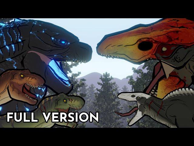 Godzilla and T-Rexes vs Skullcrawlers | Animation (Full Version)