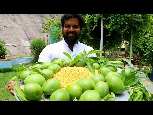 कच्चे आम दाल फ्राई | Raw Mango Dal Fry // Chicken Fry with DalRecipe |Mango Dal chicken Fry | Nawabs