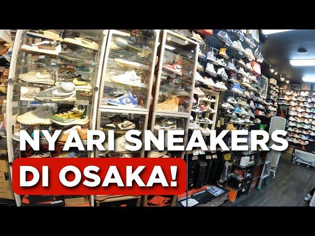 #SneakerVlog | HUNTING SNEAKERS DI OSAKA! JEPANG!