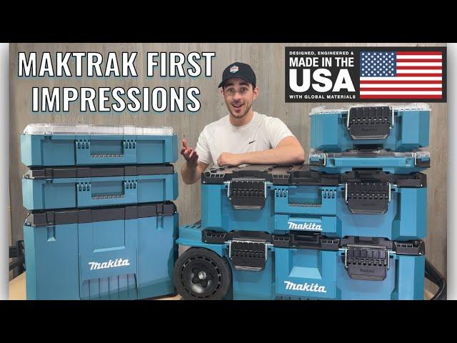 Is Makita Maktrak Worth Buying? The ONLY Modular Toolbox System Made in the USA