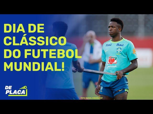 BRASIL X URUGUAI; TUDO OU NADA PARA DORIVAL? FUTURO INCERTO DE GABIGOL | De Placa 19/11/24