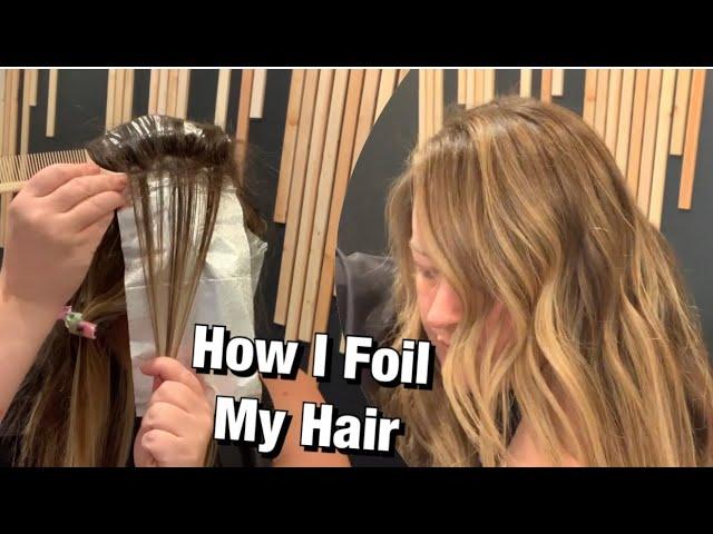 How I Foil MY OWN Hair | How To Blend Roots & Prevent Mess Ups